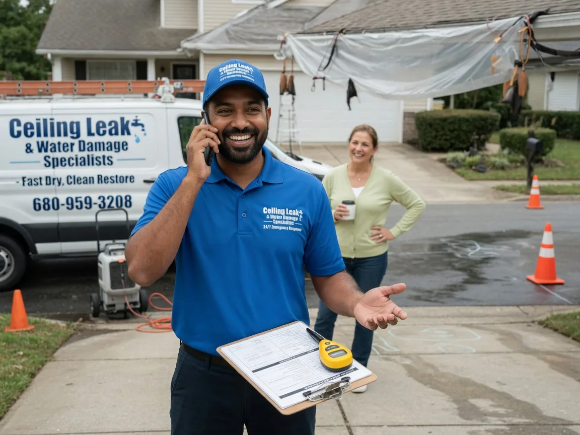 Ceiling Leak Cleanup Berea, SC FAQs